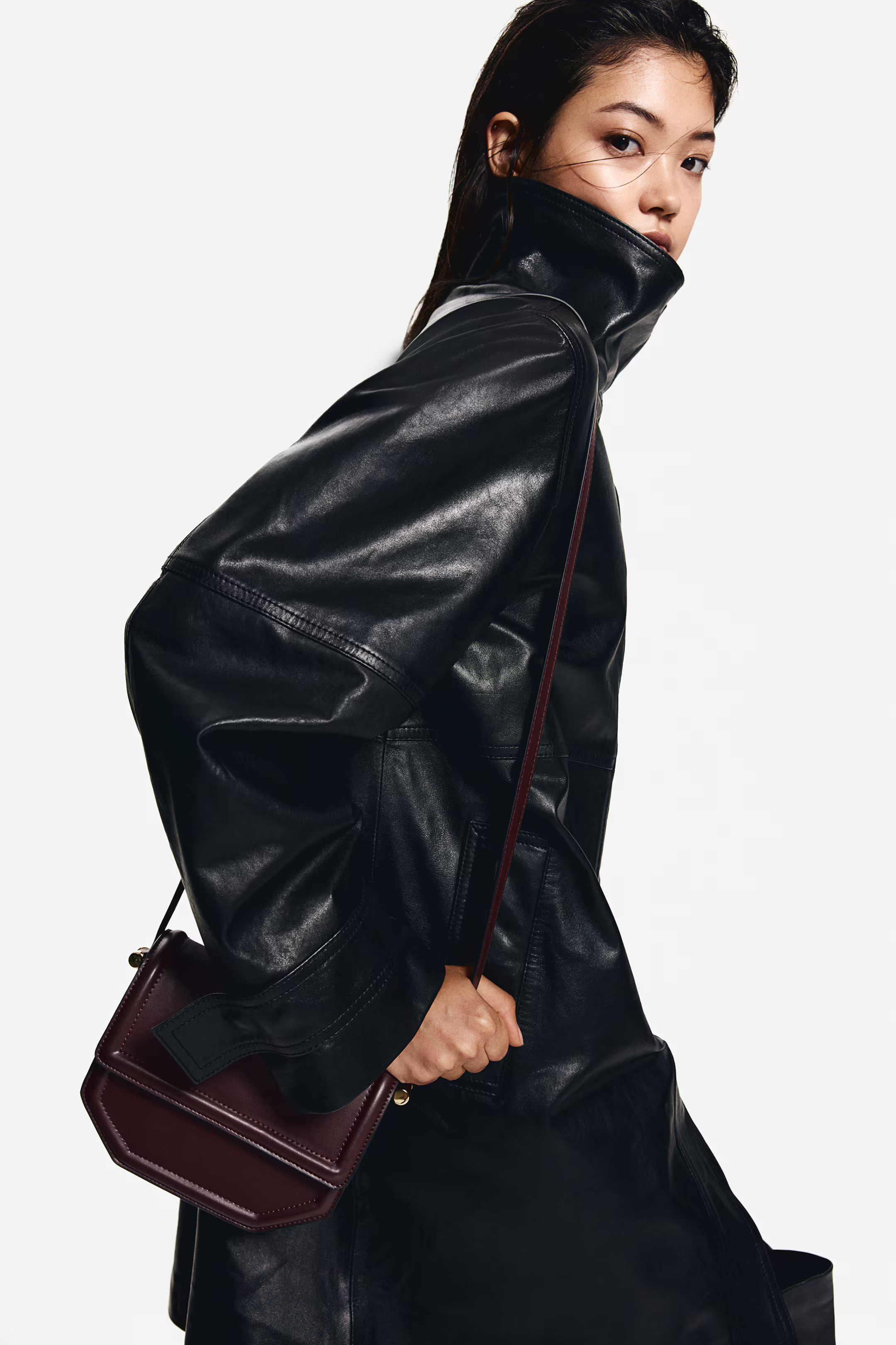 Crossbody Bag - Burgundy - Ladies | H&M US | H&M (US + CA)