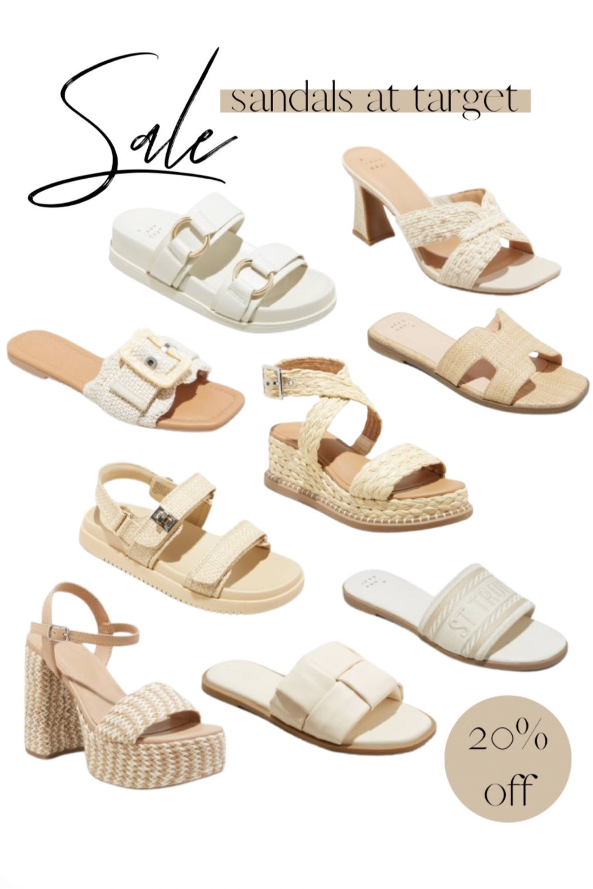 Target sandals on sale!!


#LTKshoecrush #LTKSeasonal #LTKsalealert