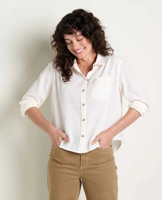 Manzana Boxy Long Sleeve Shirt | Toad&Co