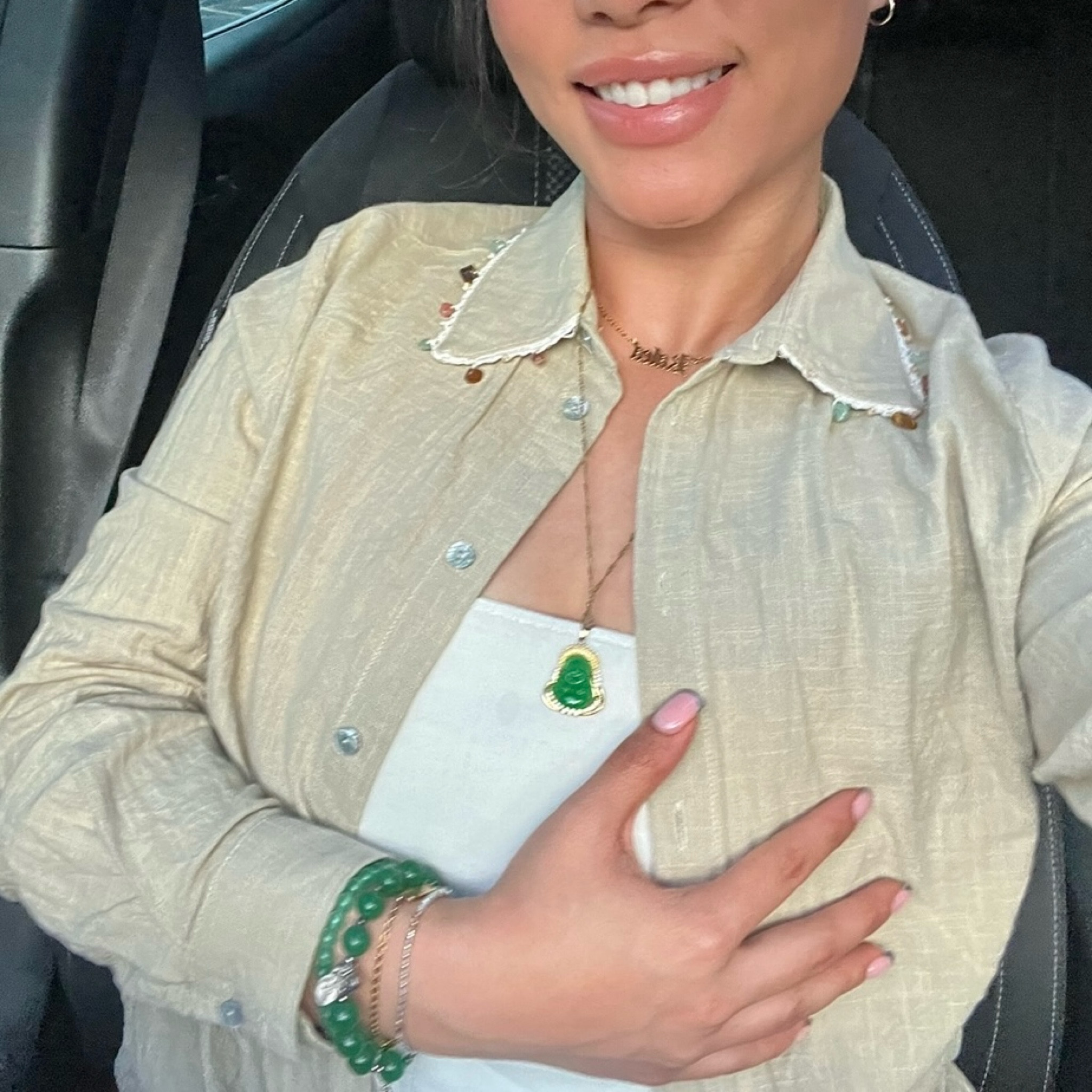 If you can’t tell…I am a jade jewlery lover girls 🍀

#LTKBeauty #LTKStyleTip #LTKFallSale