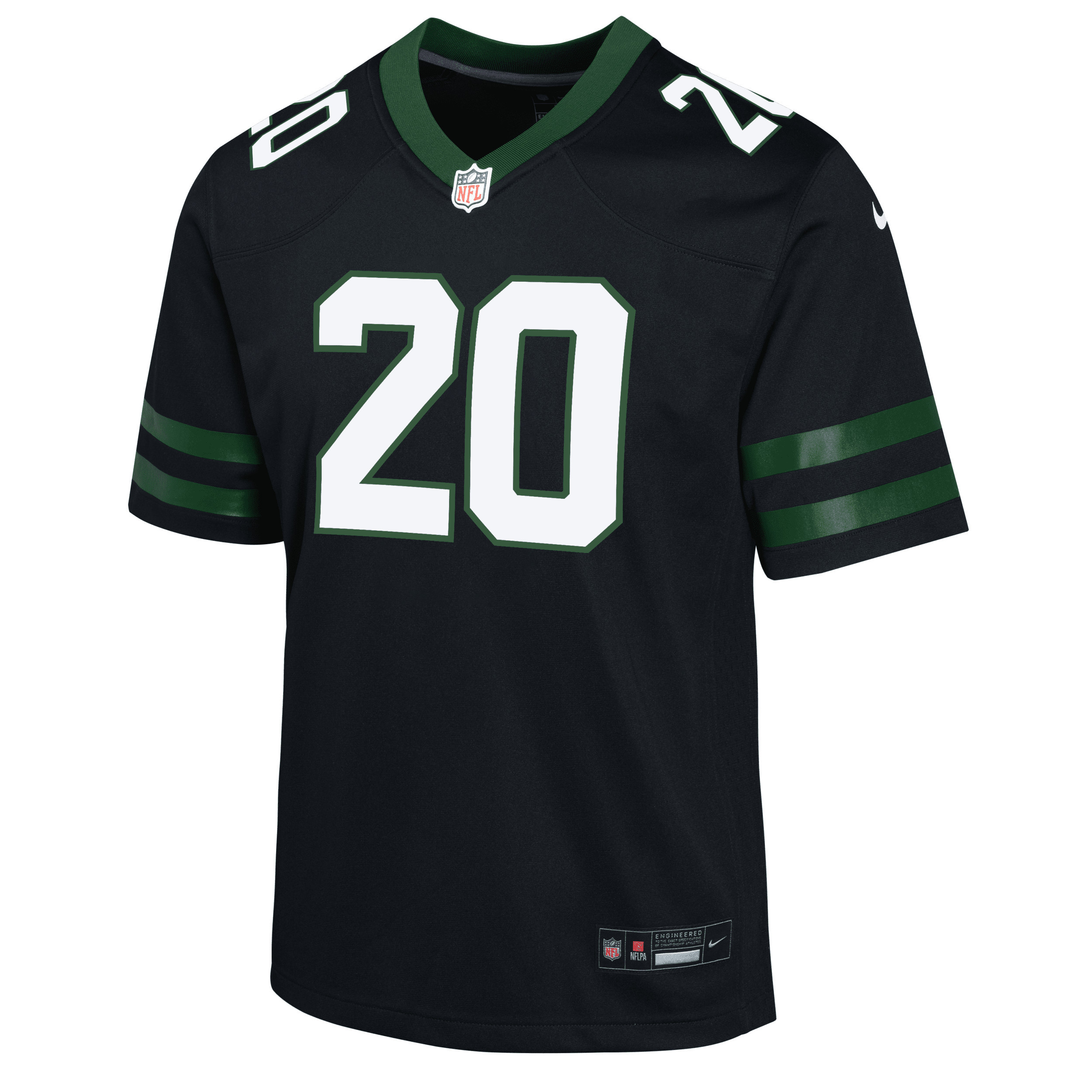 Breece Hall New York Jets Big Kids' Nike NFL Game Jersey in Black | B7N3P9NYJBH-NYJ | Nike (US)