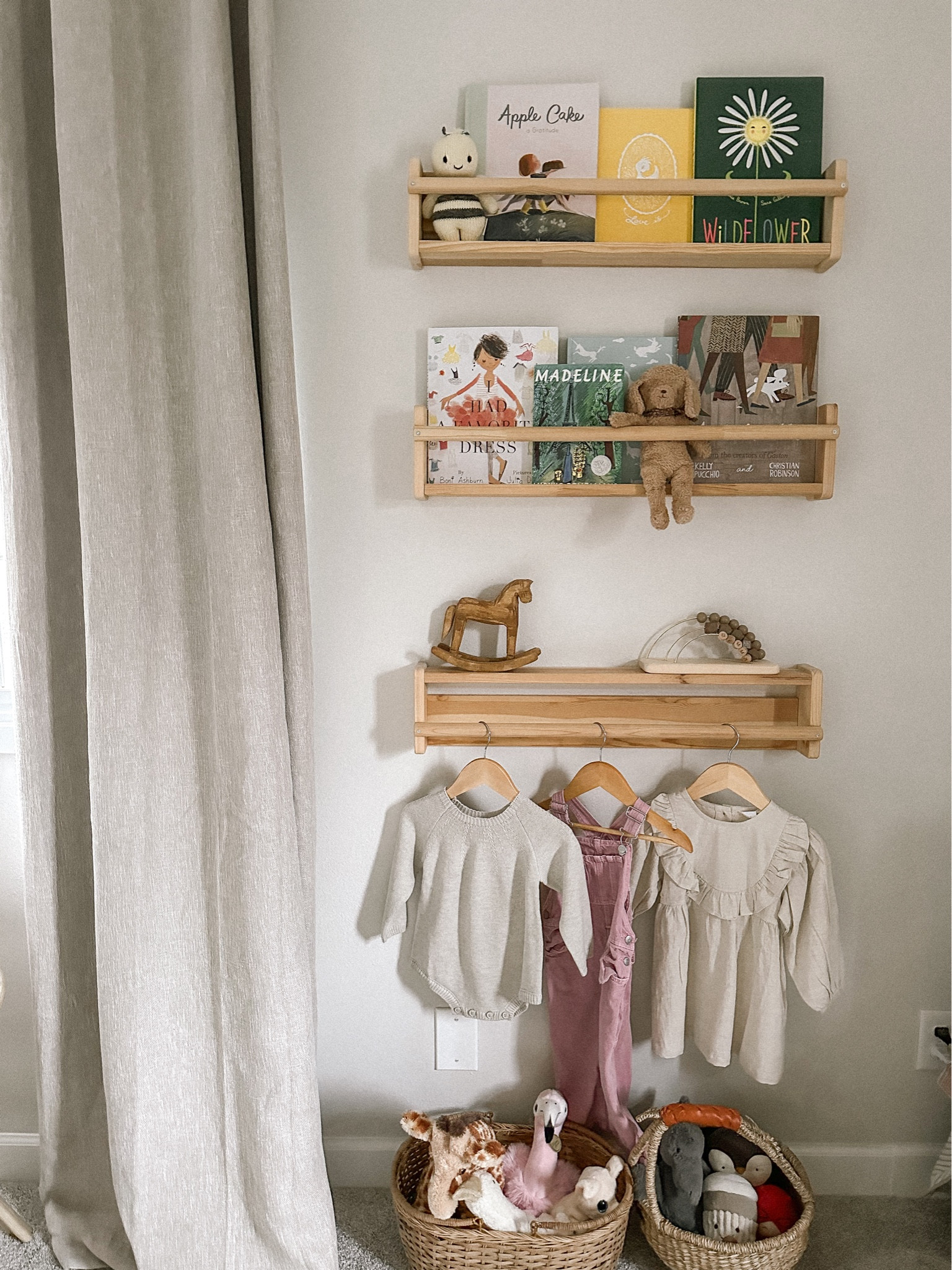 Toddler girls book shelf inspo 

#LTKhome #LTKkids #LTKfamily