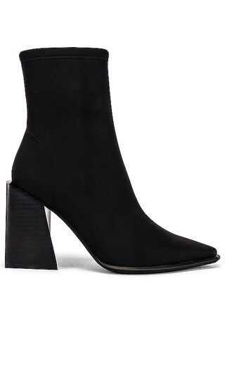 LA Siren Bootie in Black Neoprene | Revolve Clothing (Global)