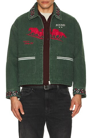 Jockey Club Embroidered Work Jacket | FWRD 