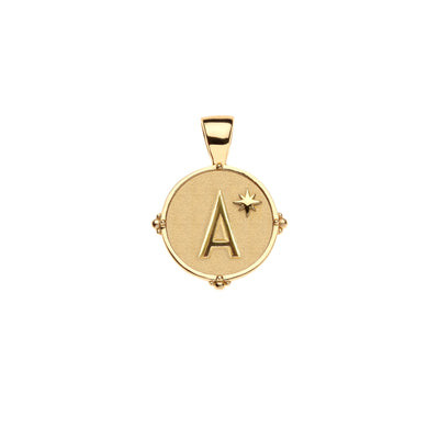 JW Letter Coin Pendant SALE | Jane Win