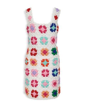 Girls' Little James Crocheted Cover Up Dress | Bloomingdale's (US)