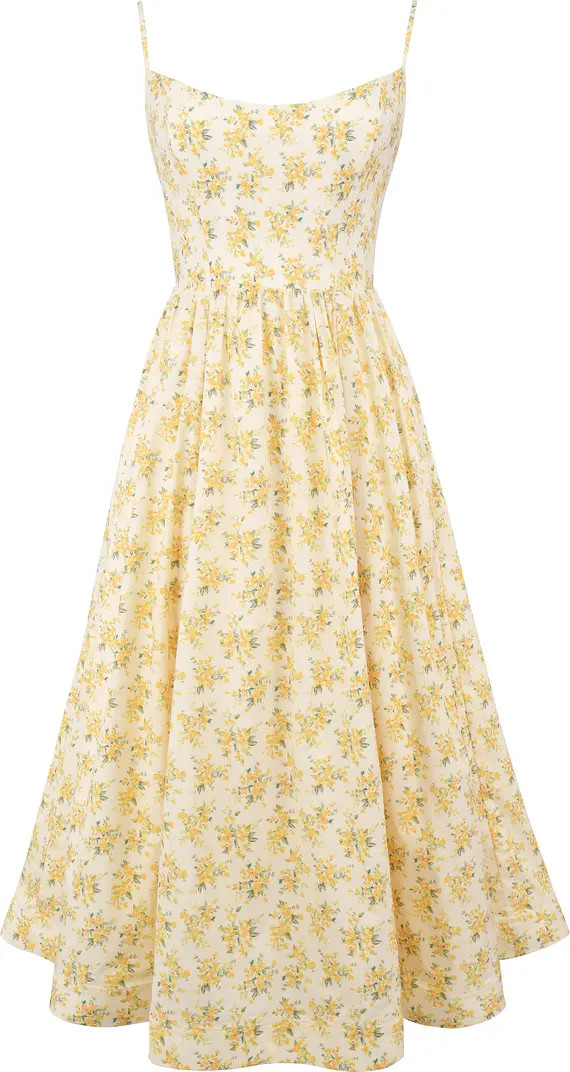 Lolita Fit & Flare Midi Sundress | Nordstrom