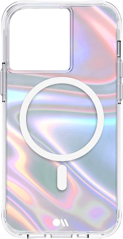 Case-Mate iPhone 13 Pro Case [10ft Drop Protection] [Compatible with MagSafe] Soap Bubble - Phone... | Amazon (US)