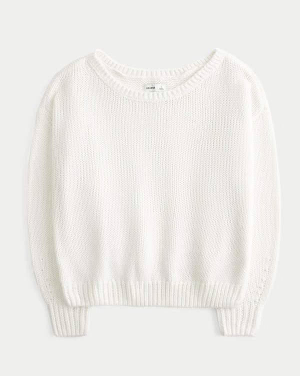 Women's Slouchy Off-the-Shoulder Sweater | Women's Tops | HollisterCo.com | Hollister (US)