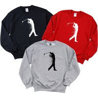 Golf Sweatshirt, Gift, Golfer Sweater, Golfing Pullover Lover, Gift For Golfer, Style | Etsy (US)