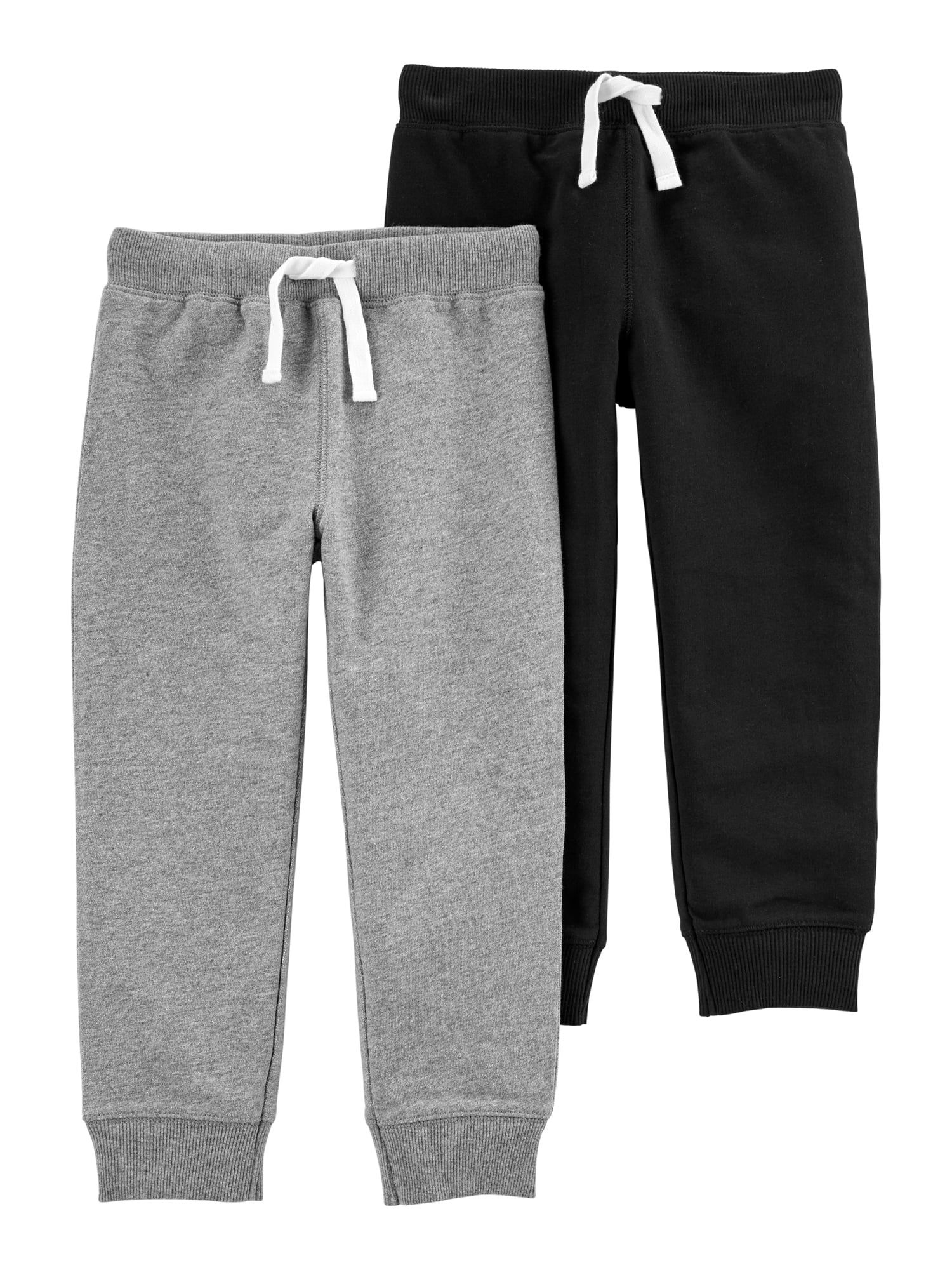 Child of Mine by Carter's Baby and Toddler Boy French Terry Jogger Sweatpants Multipack, 2-Pack, ... | Walmart (US)