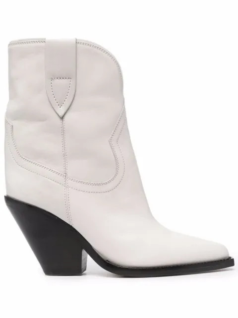 Ankle boot bico fino | Farfetch (BR)
