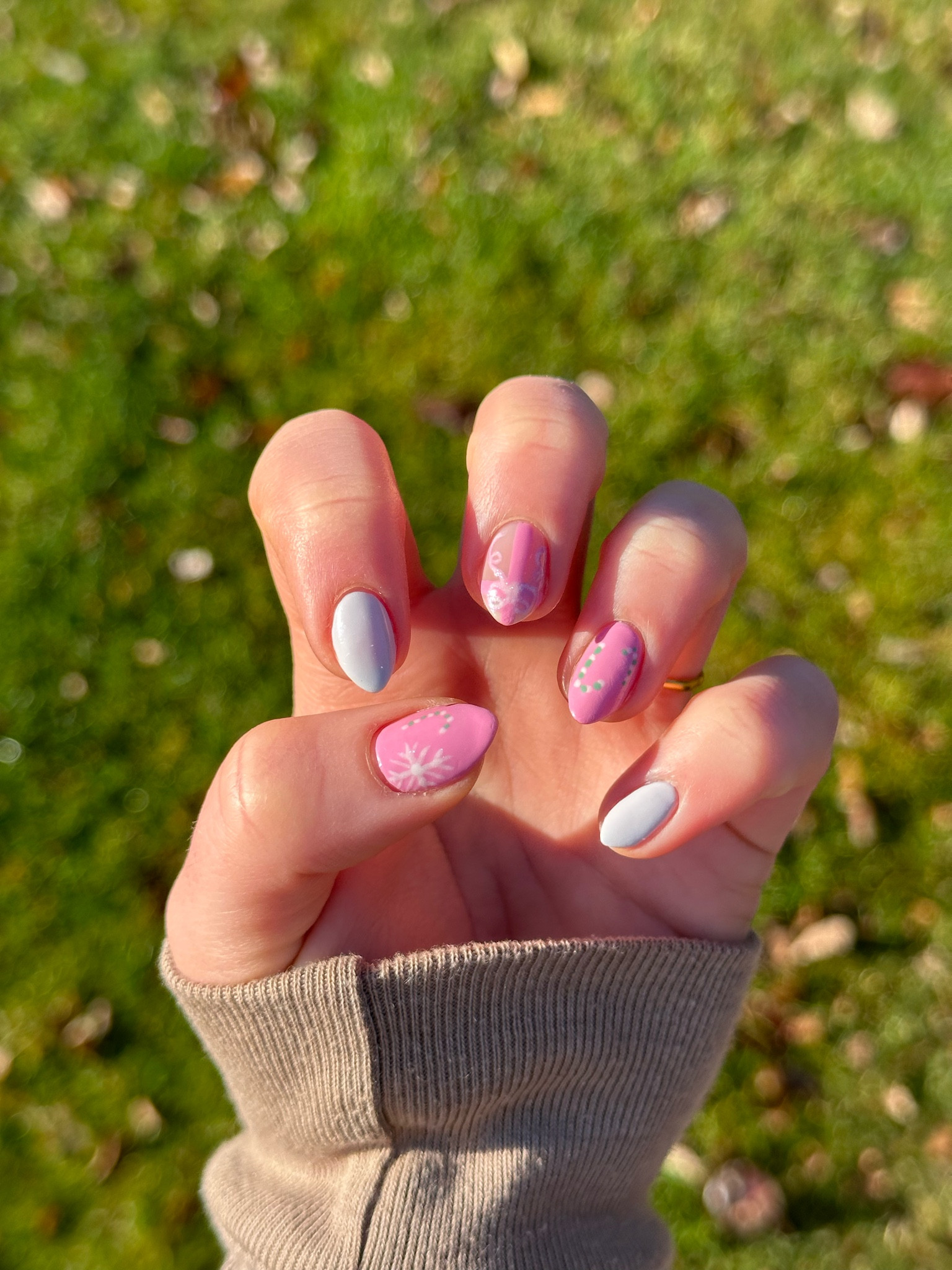 Pink Nails At Home 💅🏻 pink manicure for winter nails! Olive & June nail polish is amazing for at home manicures!

#LTKbeauty #LTKunder50 #LTKFind