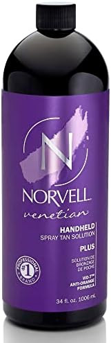 Norvell Premium Professional Sunless Tanning Spray Tan Solution - Venetian Plus, 1 Liter | Amazon (US)