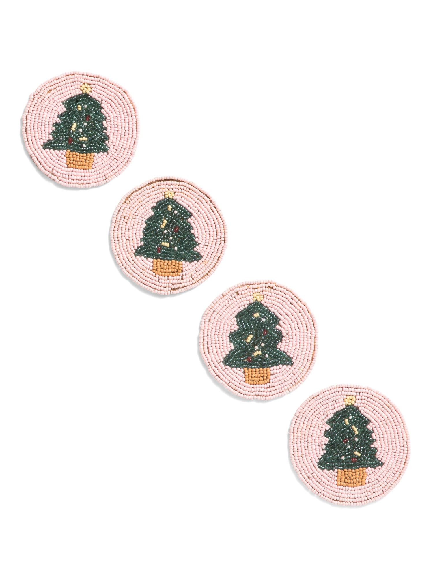 Set Of 4 Tree Beaded Coasters | Kitchen & Dining Room | Marshalls | Marshalls
