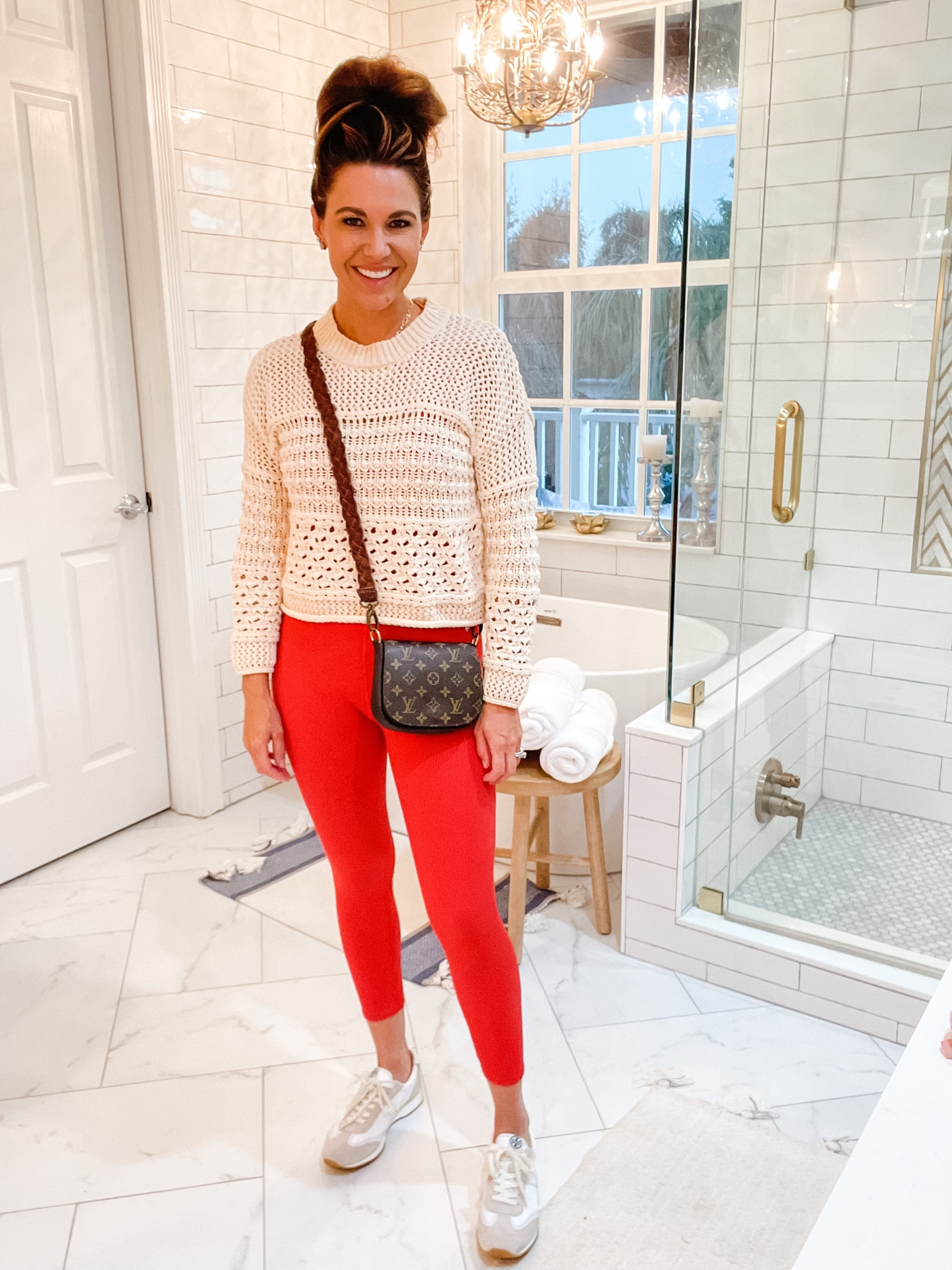 Ready to tackle the holiday shopping! This onesie is so versatile and love adding a comfy sweater for warmth! 

#LTKstyletip #LTKSeasonal #LTKHoliday