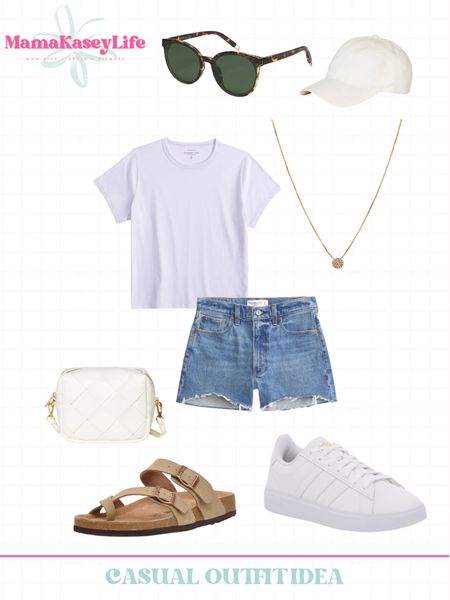 Casual outfit, casual mom outfit, casual summer outfit, travel outfit, white sneakers, women’s sunglasses, Abercrombie shorts, casual tshirts basic tee, casual sandals, cushionaire sandals , women’s baseball cap, crossbody bag


#LTKFindsUnder50 #LTKStyleTip #LTKSeasonal