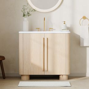 Isley Single Bathroom Vanity (24"–36") | West Elm (US)