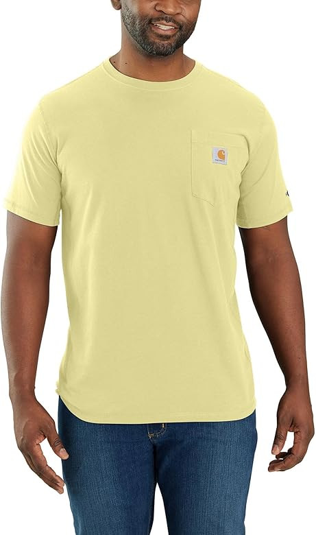 Carhartt Men's Force Relaxed Fit Midweight Short-Sleeve Pocket T-Shirt | Amazon (US)