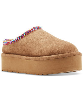 Madden Girl Elyse Platform Cozy Clogs - Macy's | Macy's
