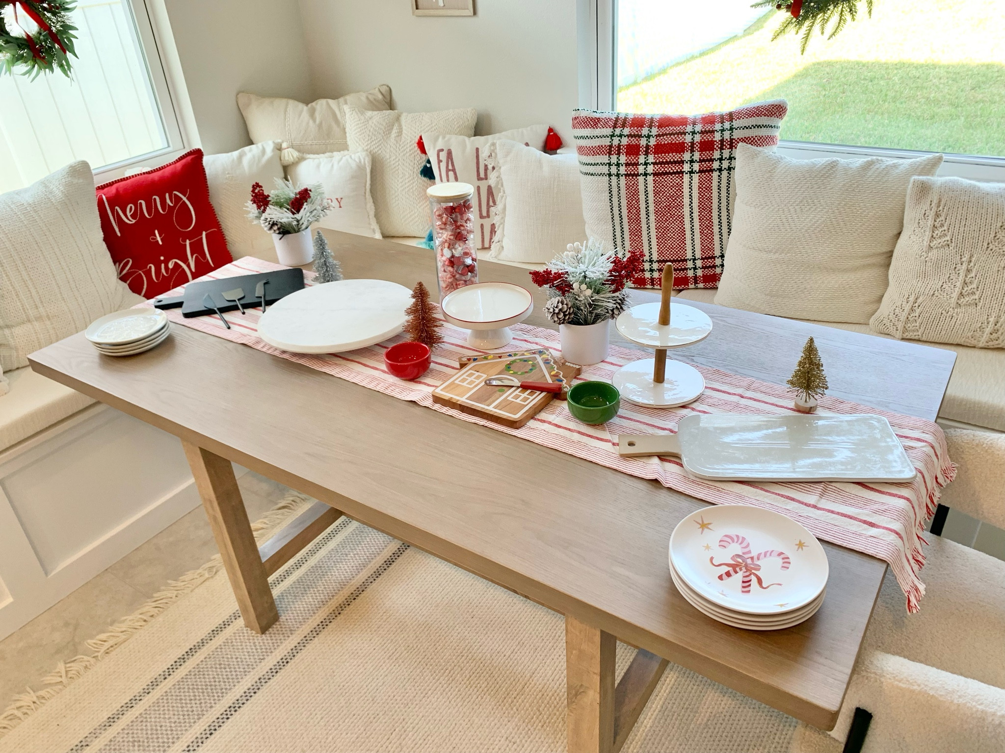 Holiday hosting Christmas tablescape 

#LTKSeasonal #LTKHoliday #LTKhome