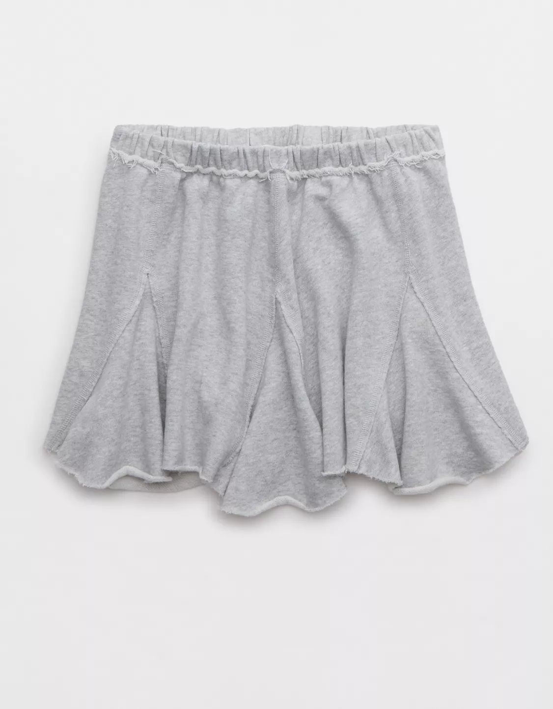 Aerie Fleece Godet Mini Skirt | Aerie