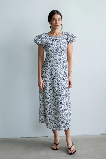 Smith Floral Midi Dress | Böhme US
