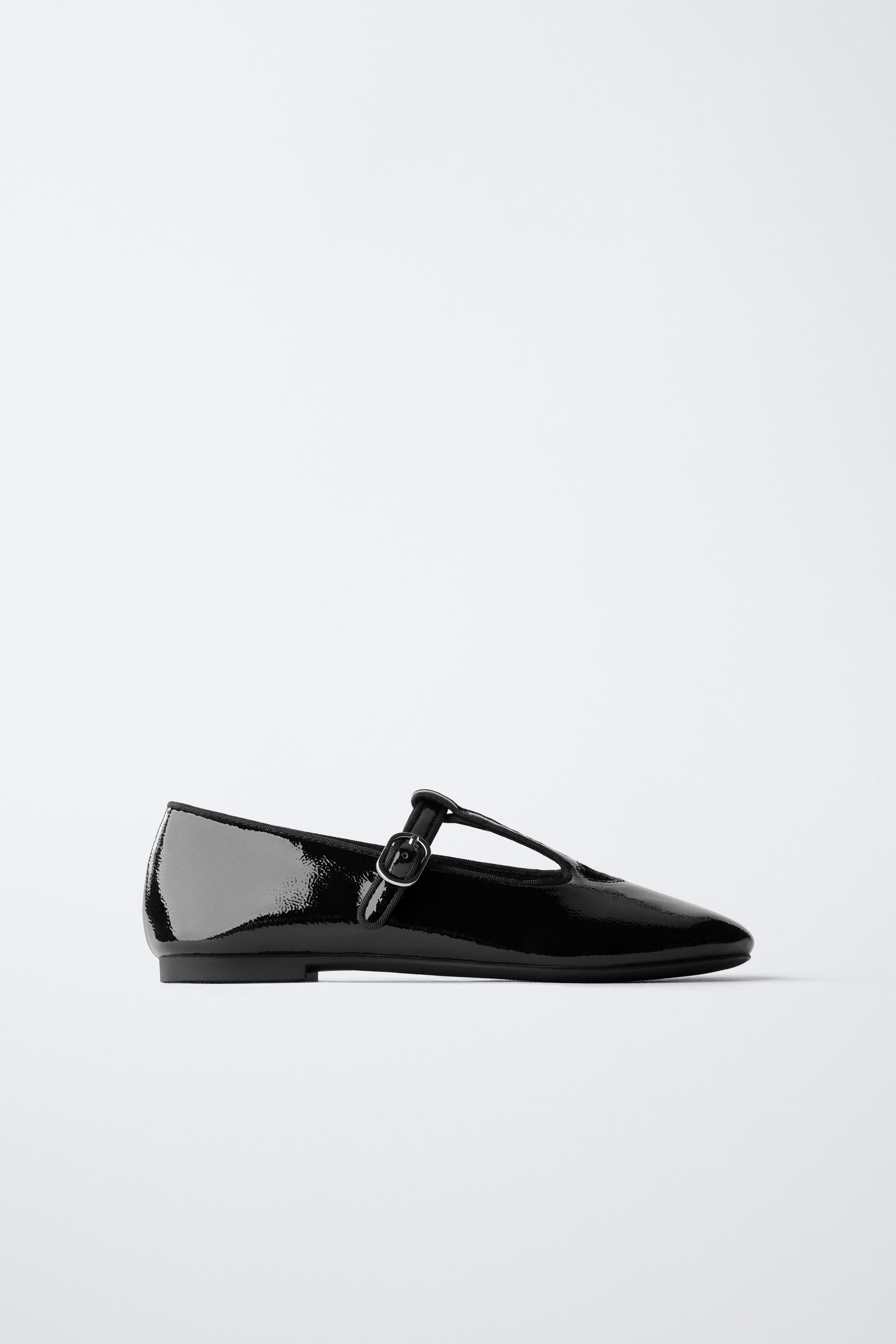 T-BAR HEART BALLET FLAT | Zara US