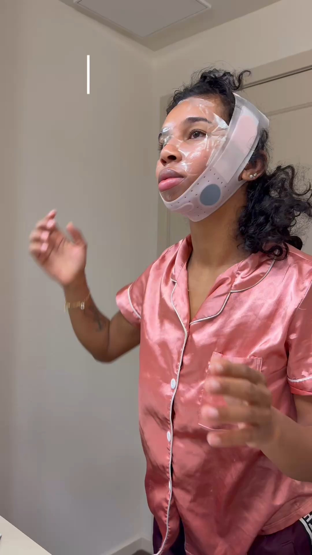 Morning Shed!! #overnight #facemask 

#LTKSaleAlert