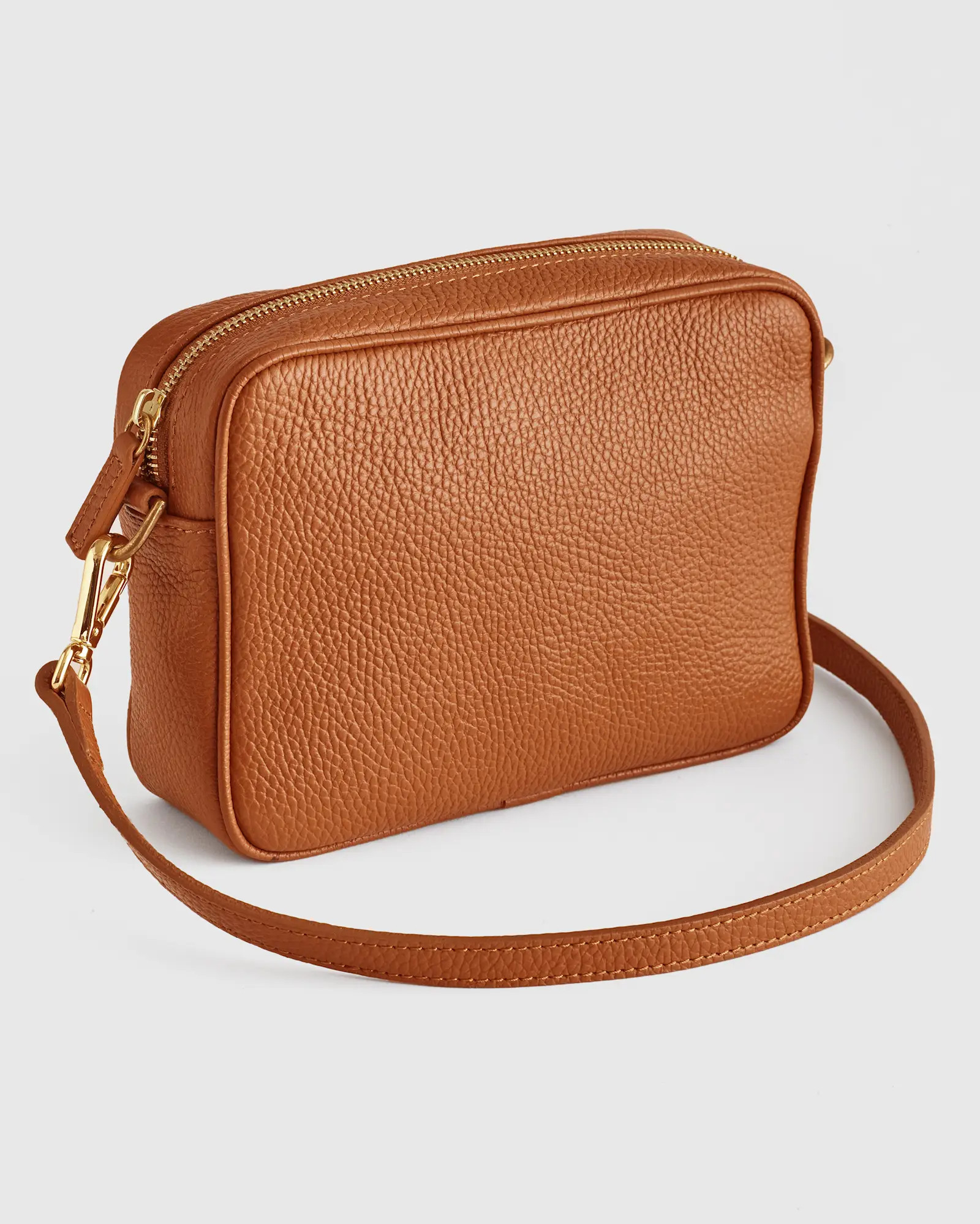 Italian Leather Crossbody Bag | Quince