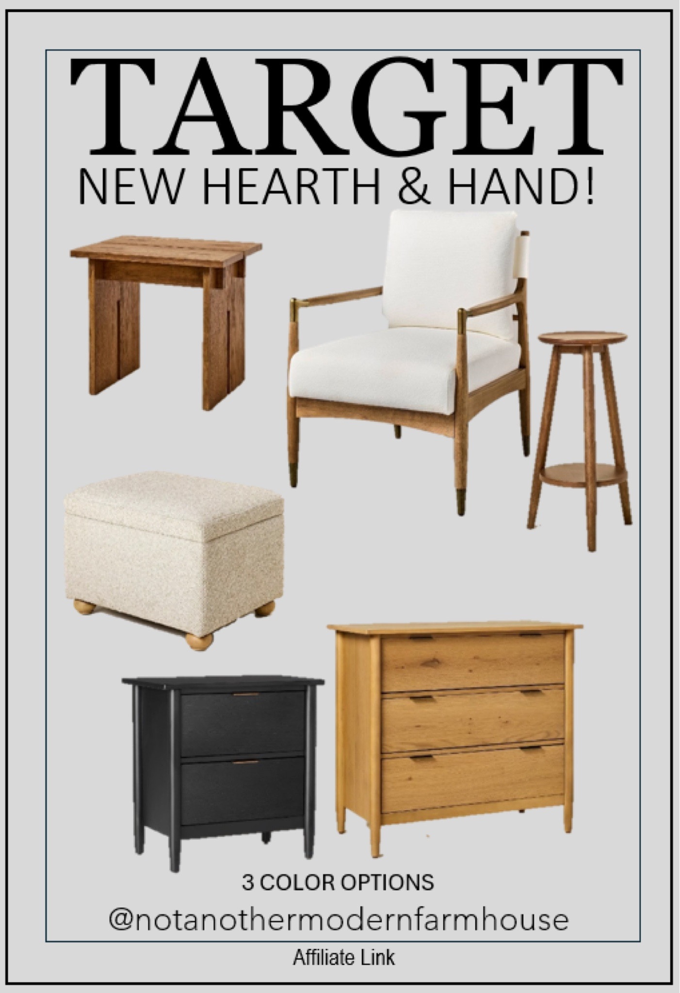 Hearth & Hand Furniture 

Furniture, modern rustic, accent chair, dresser, ottoman

#LTKHome