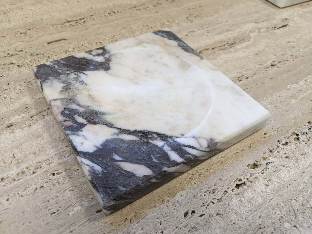 Marble catchall, pocket emptier, italian marble 100% made in italy Calacatta Viola, Arabescato, C... | Etsy (CAD)