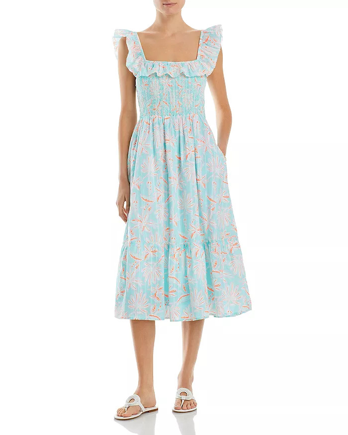 Cay Floral Smocked Cotton Dress | Bloomingdale's (US)