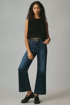 PAIGE The Anessa High-Rise Crop Wide-Leg Jeans | Anthropologie (US)