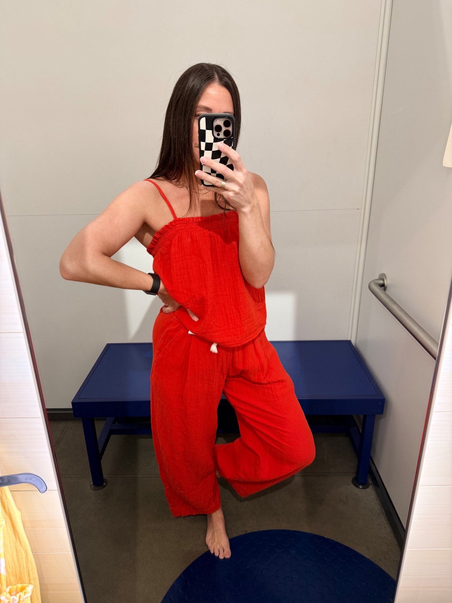 These Old Navy sets are about to be your most-worn outfits this spring 🌷

If you want easy, put-together outfits without overthinking it… this is it ✨

These gauze-style linen sets are SO good, lightweight, breathable, and effortless in the best way.
The kind of pieces you throw on and instantly look styled 🙌🏼

Perfect for:
Vacation • beach days • brunch • errands • everyday mom life 🤍

What makes them a must-have:
• Soft, airy fabric (perfect for warm weather)
• Mix + match pieces = multiple outfits
• Relaxed, flattering fit (no clingy spots 👏🏼)
• So many good color options (and yes… the best ones are already going fast 👀)

These are the sets you’ll keep reaching for on repeat all season long.

Sizing for reference:
Tops: Small
Pants: Small
5’5” | 130 lbs

If you’ve been needing effortless spring outfits you don’t have to think about, grab one (or two) before they sell out 🛒✨

Everything is linked, tap to shop your color before it’s gone 🤍

#LTKSaleAlert #LTKootd #LTKmomlife