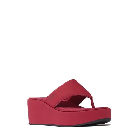 Fitflop Women's Platfforms Wedge Toe-Post Thong Sandals | Walmart (US)