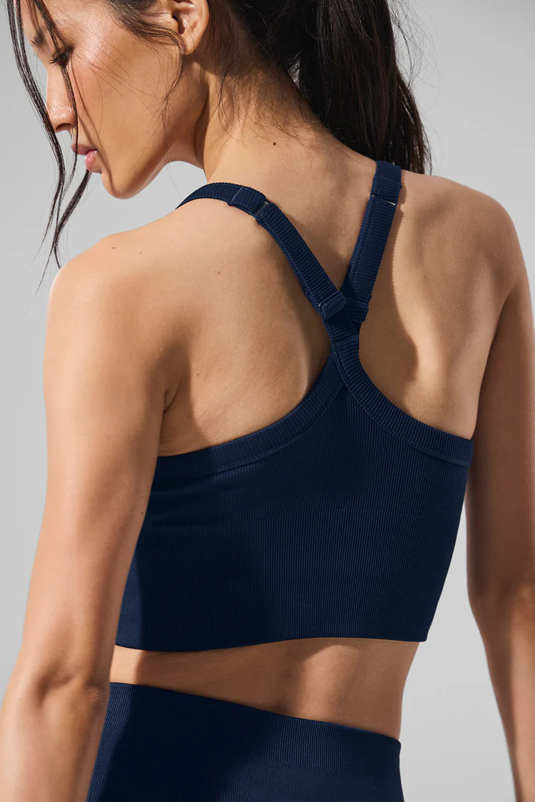 Seamless Ribbed Favorite Bra Tank | Alo Yoga (US)