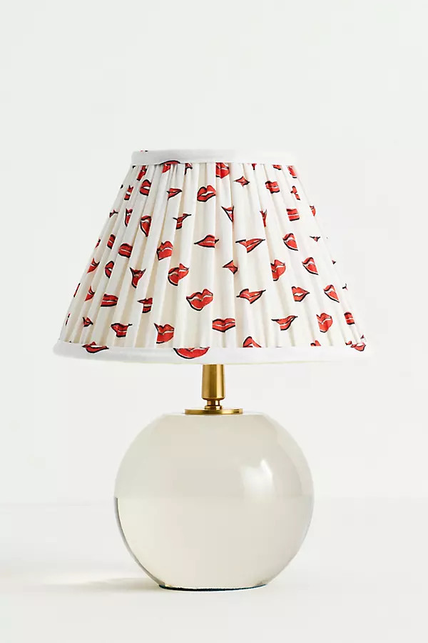 The Katherine Cordless Rechargeable Glass Table Lamp | Anthropologie (US)