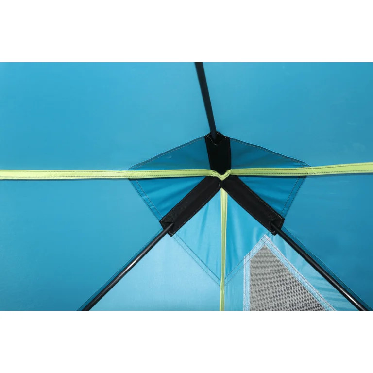 Ozark Trail 6.8 ft x 5.9 ft Pop-up Beach Shelter, Blue | Walmart (US)