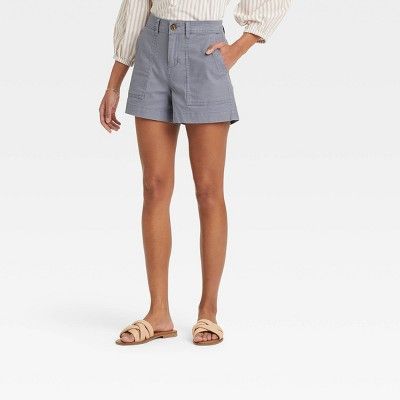 Women's High-Rise Utility Shorts - A New Day™ | Target