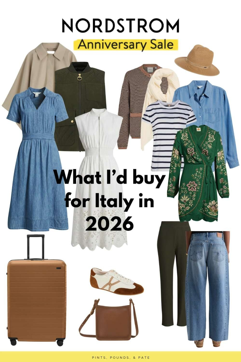 Italy travel essentials on sale during The Nordstrom Anniversary Sale, including brands I've recommended for years like Longchamp and Blondo #nordstrom #nsale #italytraveloutfits #europetravel 

 #LTKTravel