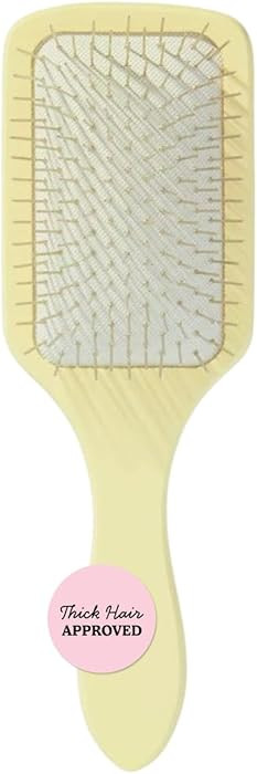 Mane Ready or Knot Detangling Curly Hair Brush - Anti-Static Metal Bristle Hair Brush for Straigh... | Amazon (US)