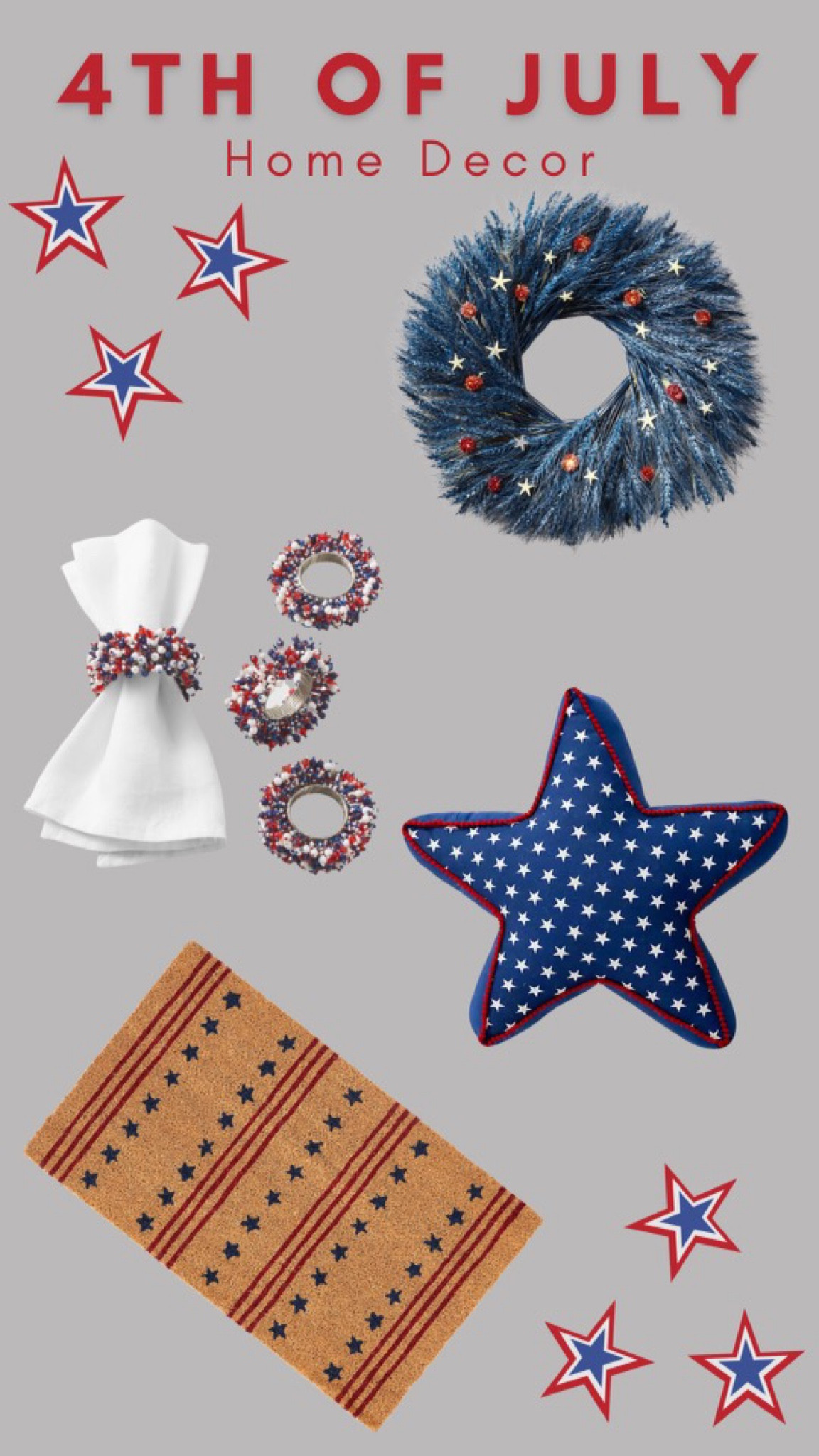 Cute 4th of July home decor 🦋❤️

#LTKunder50 #LTKunder100 #LTKsalealert