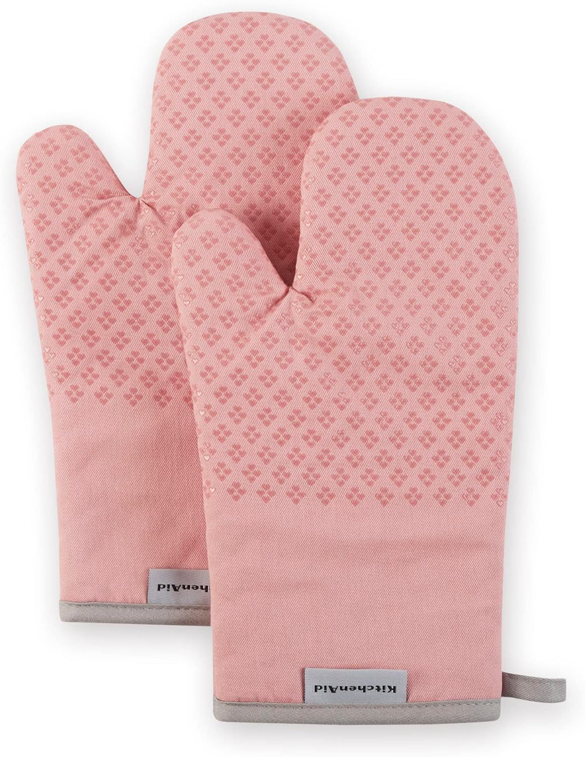 KitchenAid Asteroid Oven Mitt Set, Dried Rose | Amazon (US)