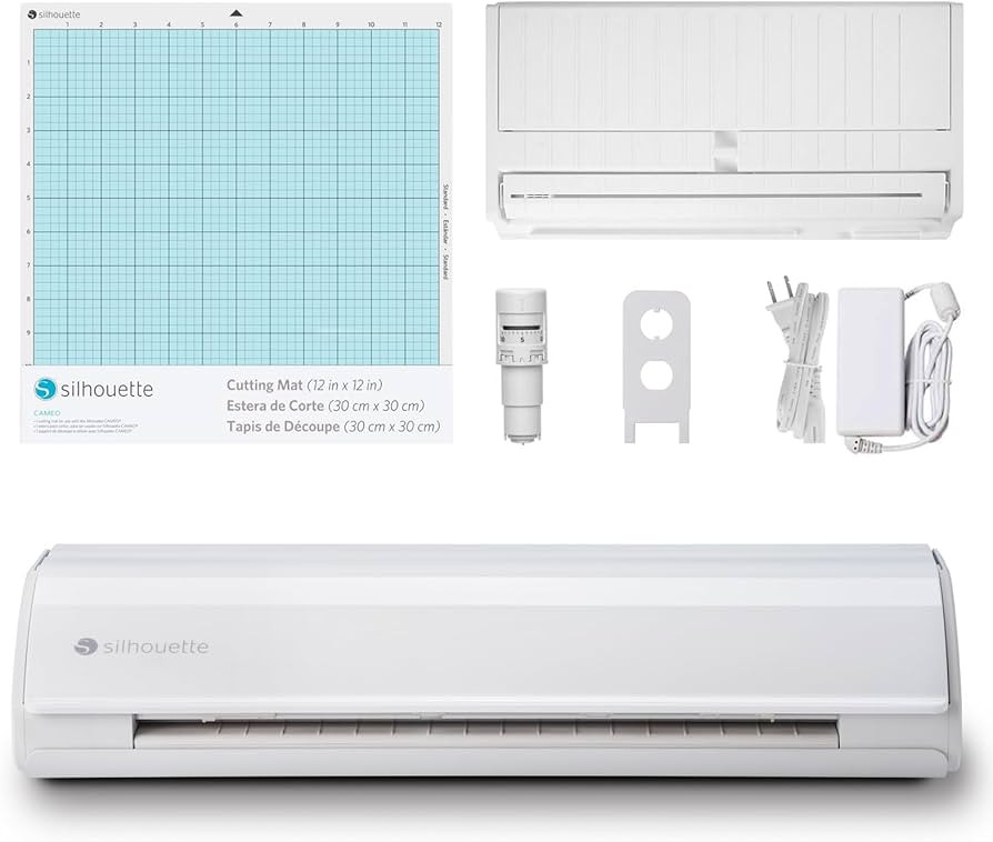 Silhouette Cameo 5 12 inch Vinyl Cutting Machine with Studio Software, Electric Tool and ES Mat C... | Amazon (US)