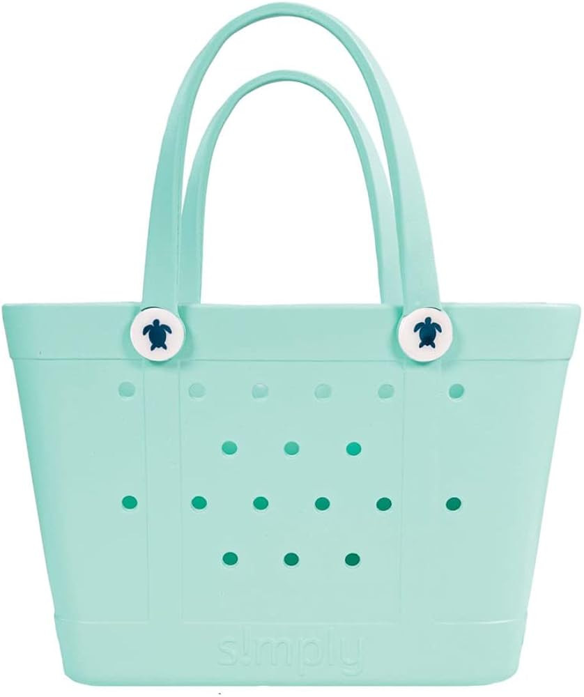 Simply Southern Tote Bag (Mini Size) - Small Beach Bag, Waterproof and Sandproof, Beach Gift for Wom | Amazon (US)