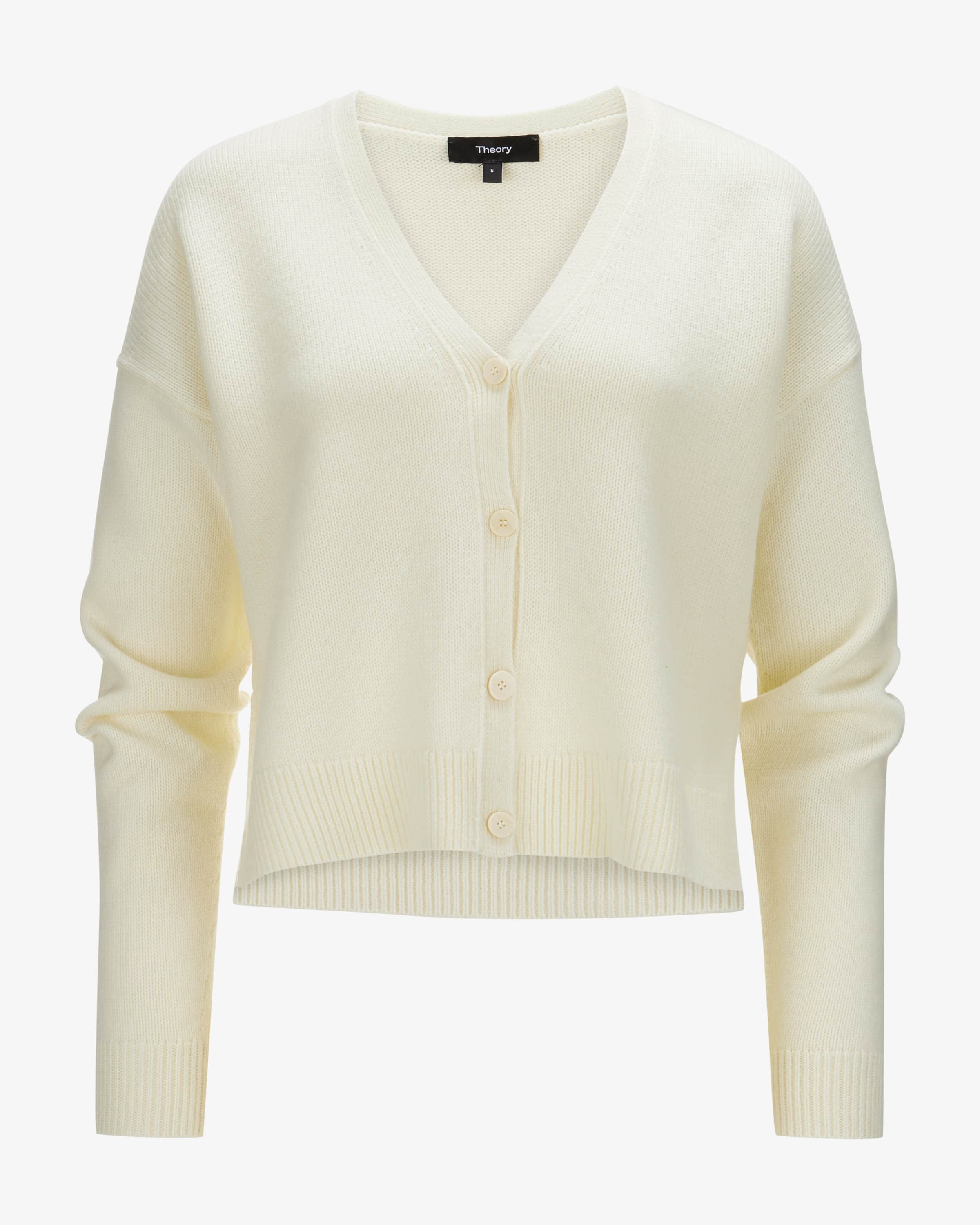 Strickjacke Damen von Theory in Creme. Das Modell in modischer Oversize-Passform
begeistert dank ... | Lodenfrey (DACH)