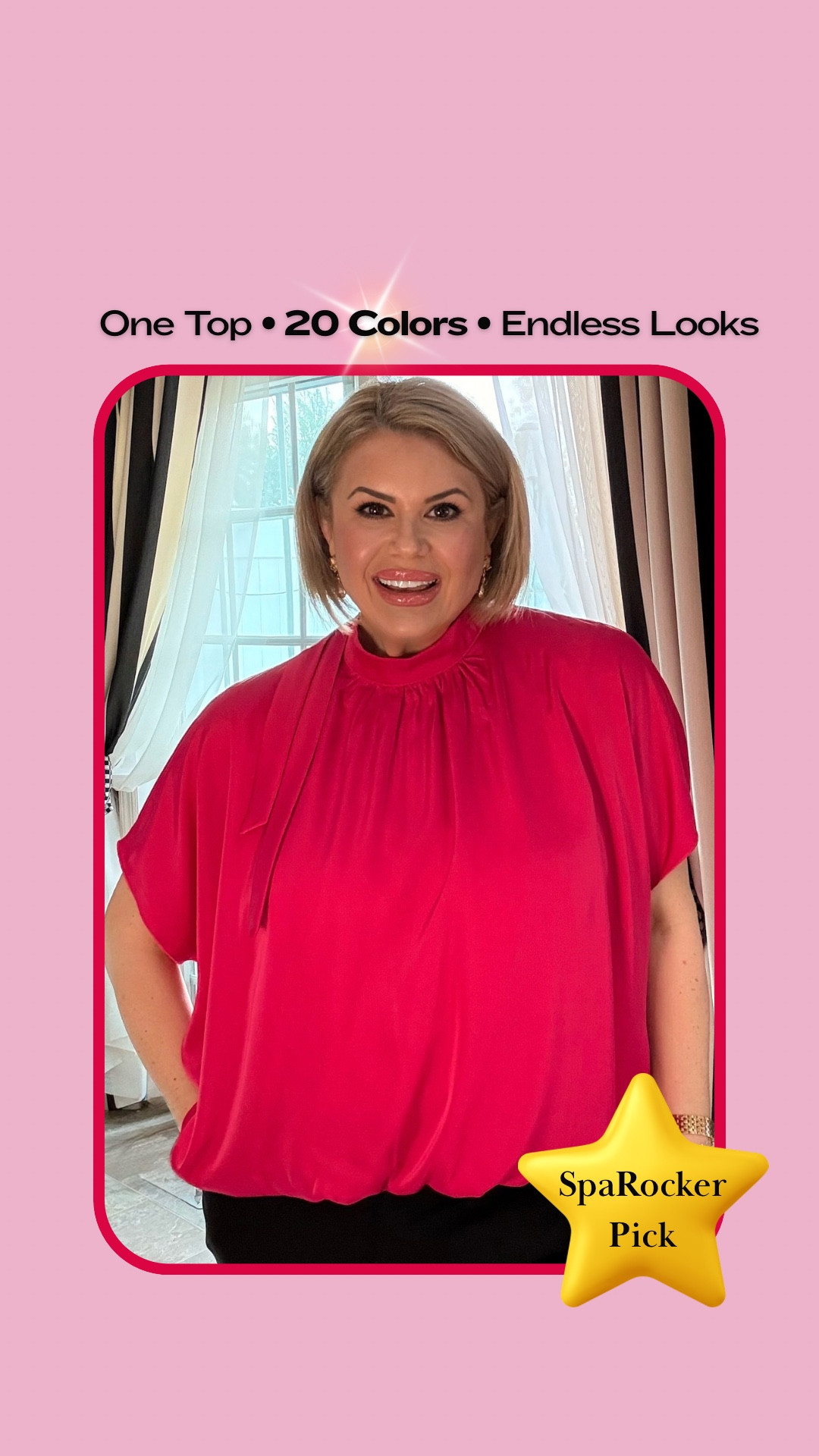 This is THE top you NEED. 
Amazon & under $30! Also comes in 20 colors!!!!! 

#LTKOver40 #LTKWorkwear #LTKMidsize