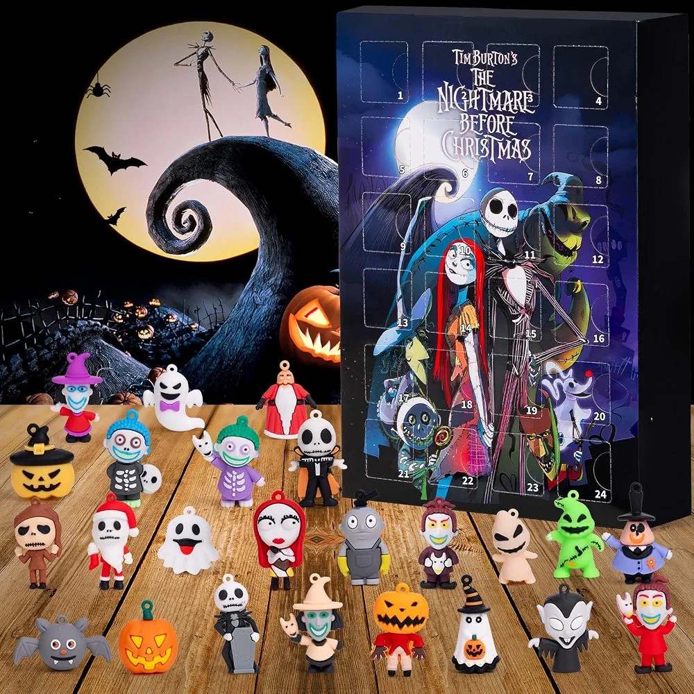 Christmas Advent Calendar 2024,Nightmare Before Christmas Advent Calendar,with 24 Collectible for... | Amazon (US)