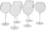 Schott Zwiesel Tritan Crystal Note Stemware, Set of 6 Red Wine Glass, 23-Ounce, Clear | Amazon (US)